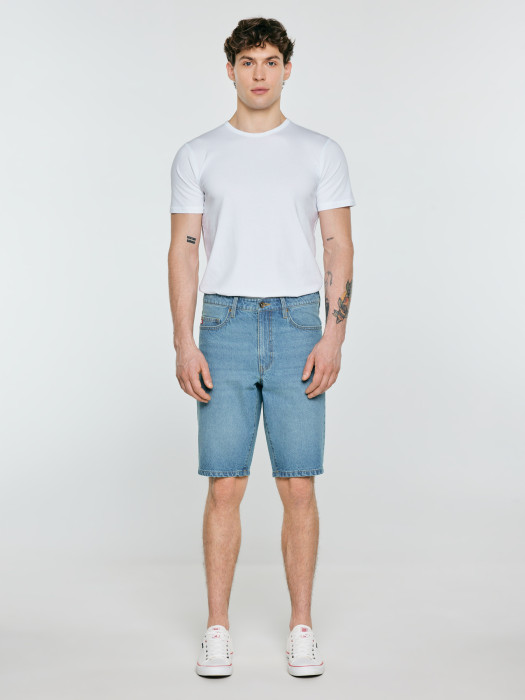 Pánske džínsové šortky COLTER 310